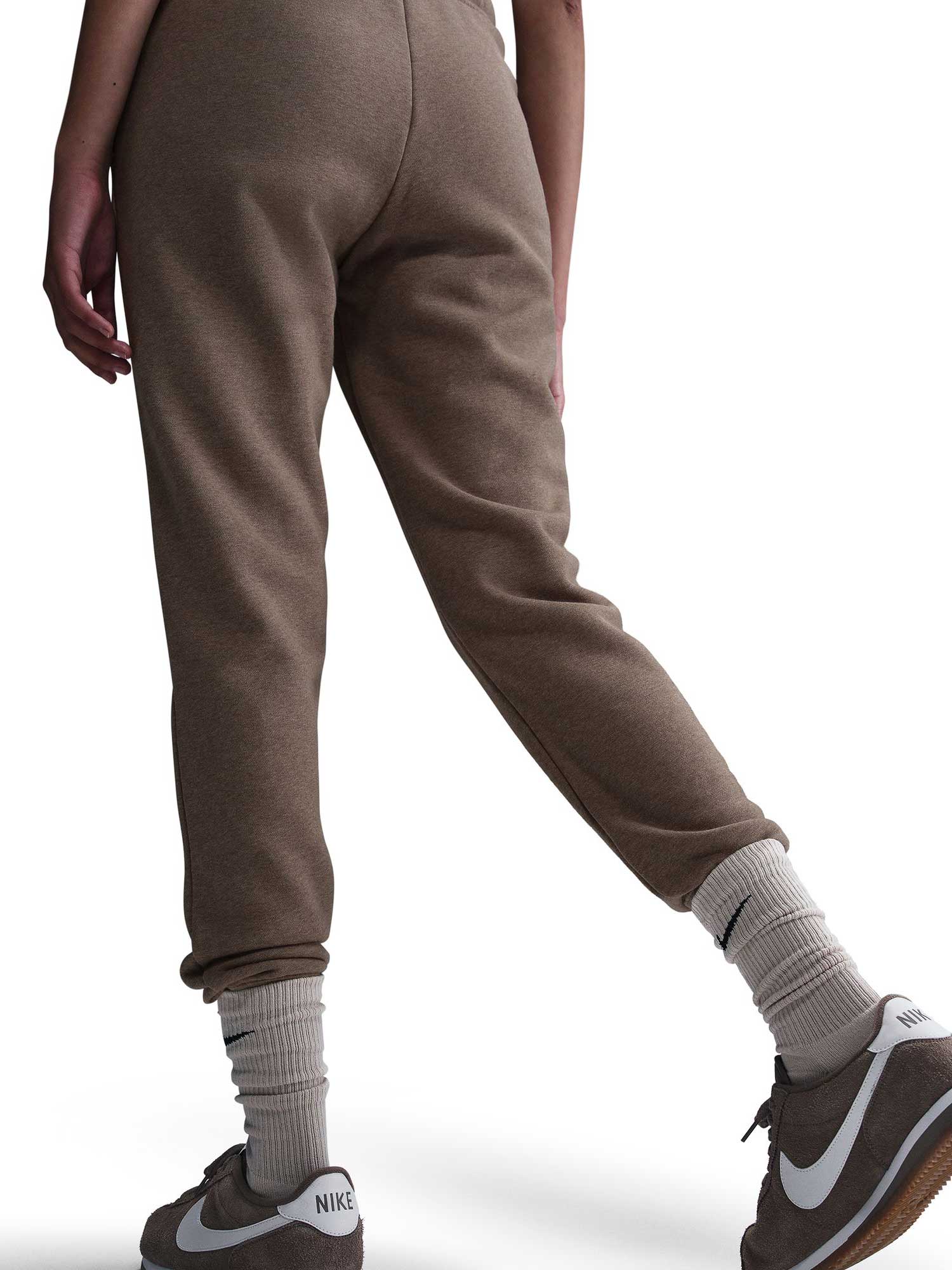NIKE Спортно долнище W NSW CLUB FLC MR GFX STD PANT