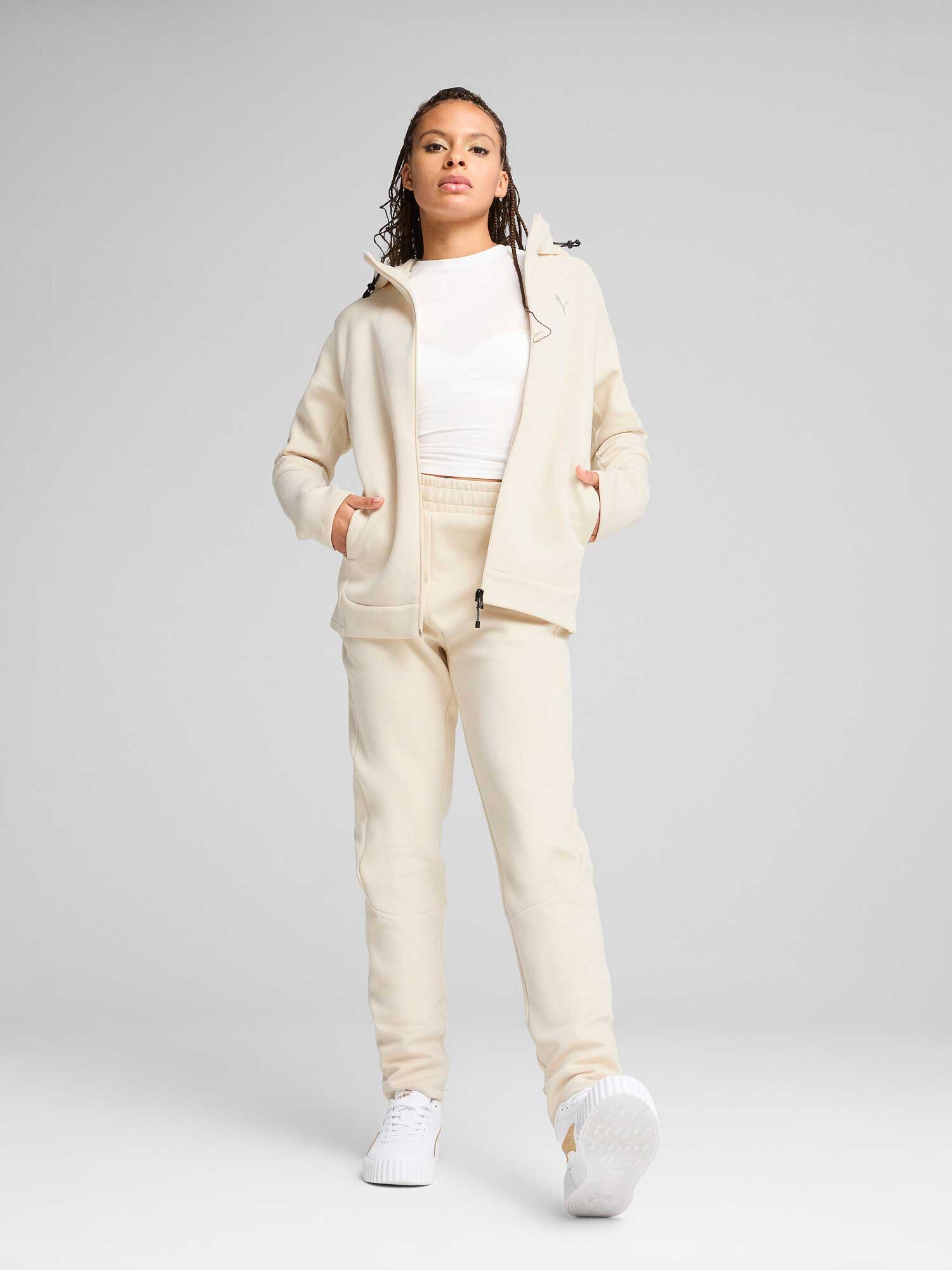 PUMA Суитшърт EVOSTRIPE Full-Zip Hoodie DK