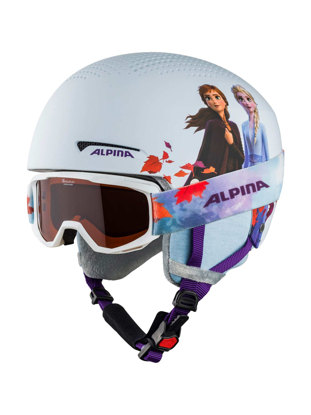 ALPINA Ски каска и маска ZUPO DISNEY