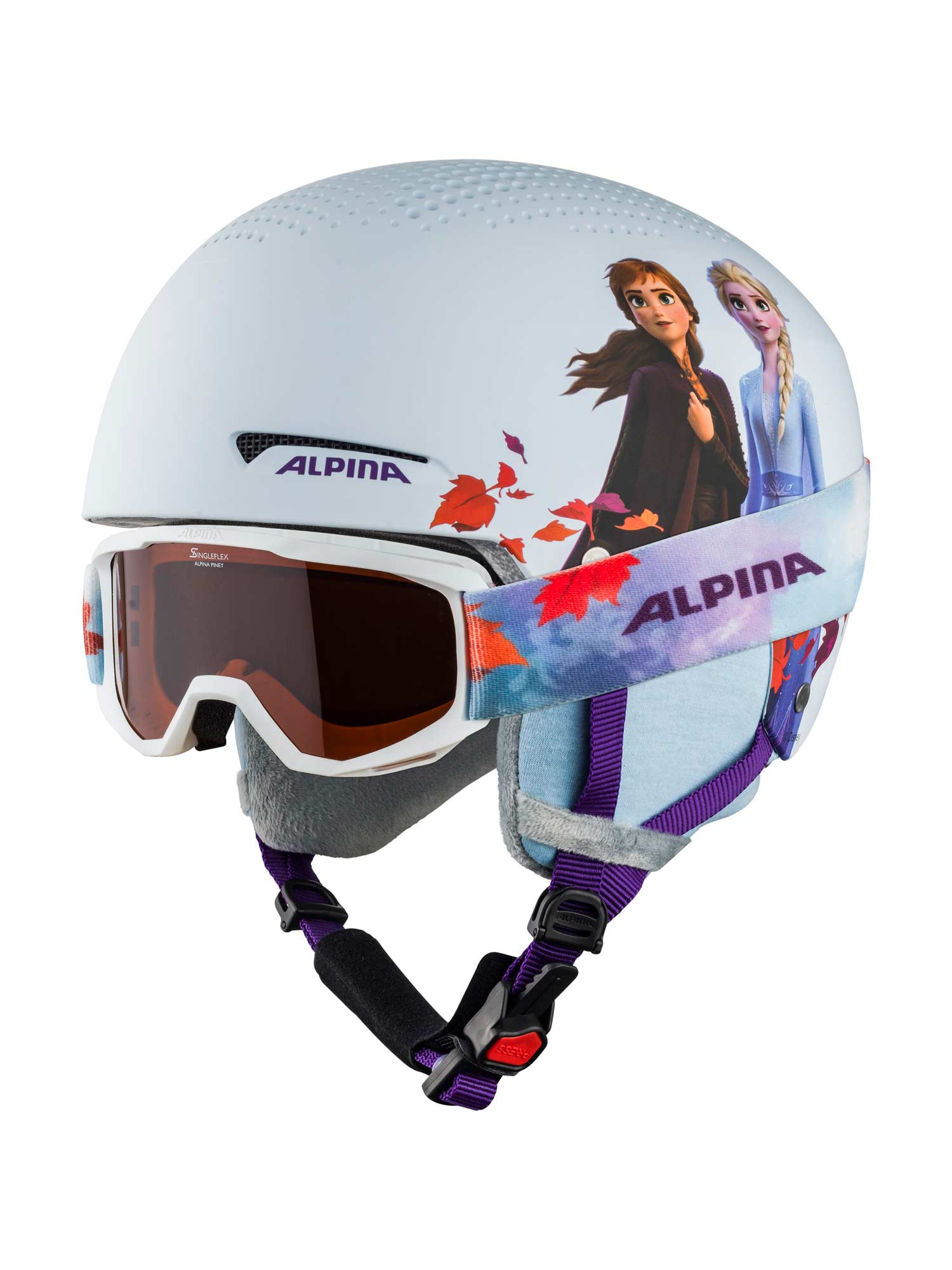 ALPINA Ски каска и маска ZUPO DISNEY