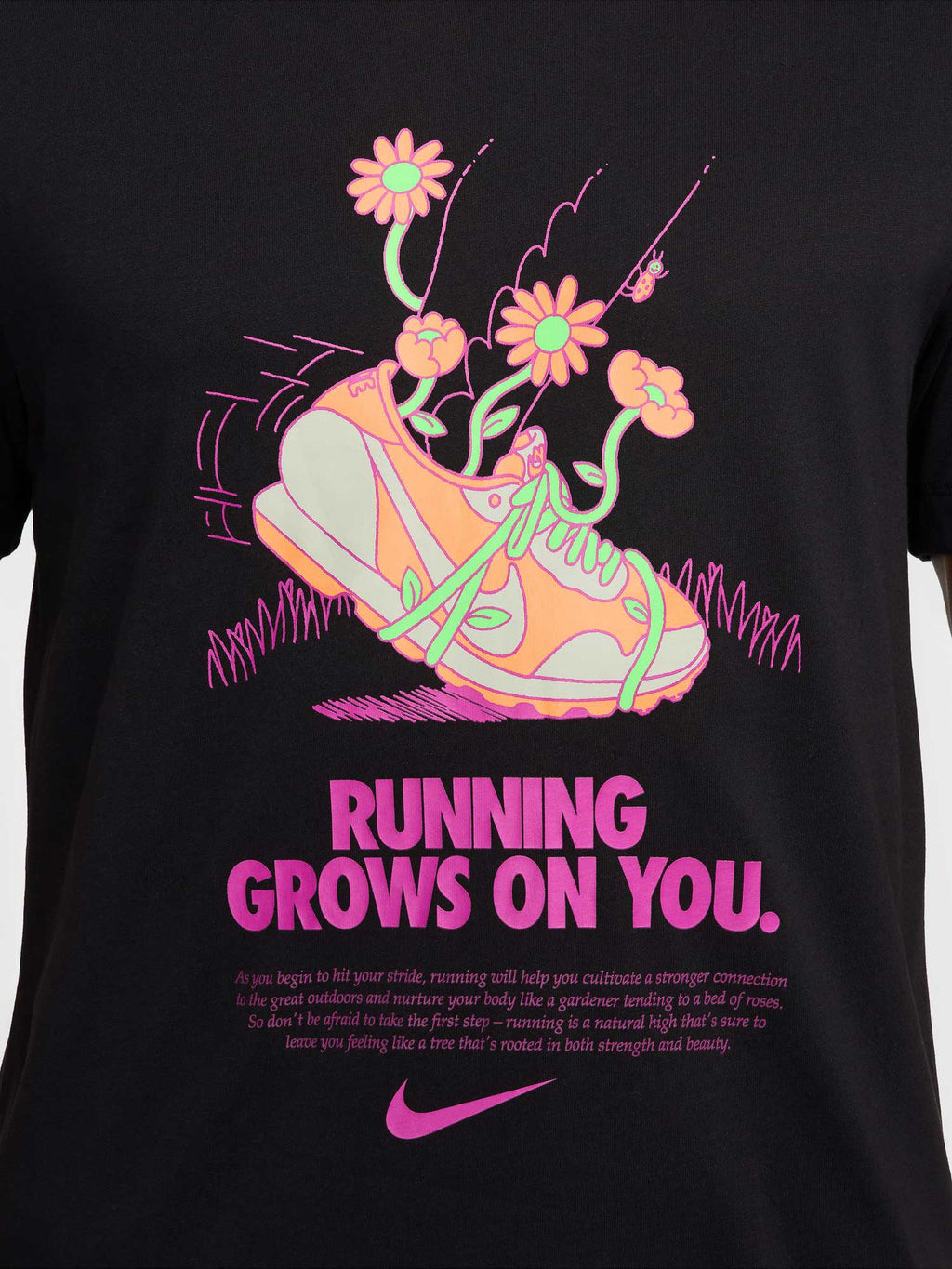 NIKE Тениска M NK DF TEE RUN DNA FA24