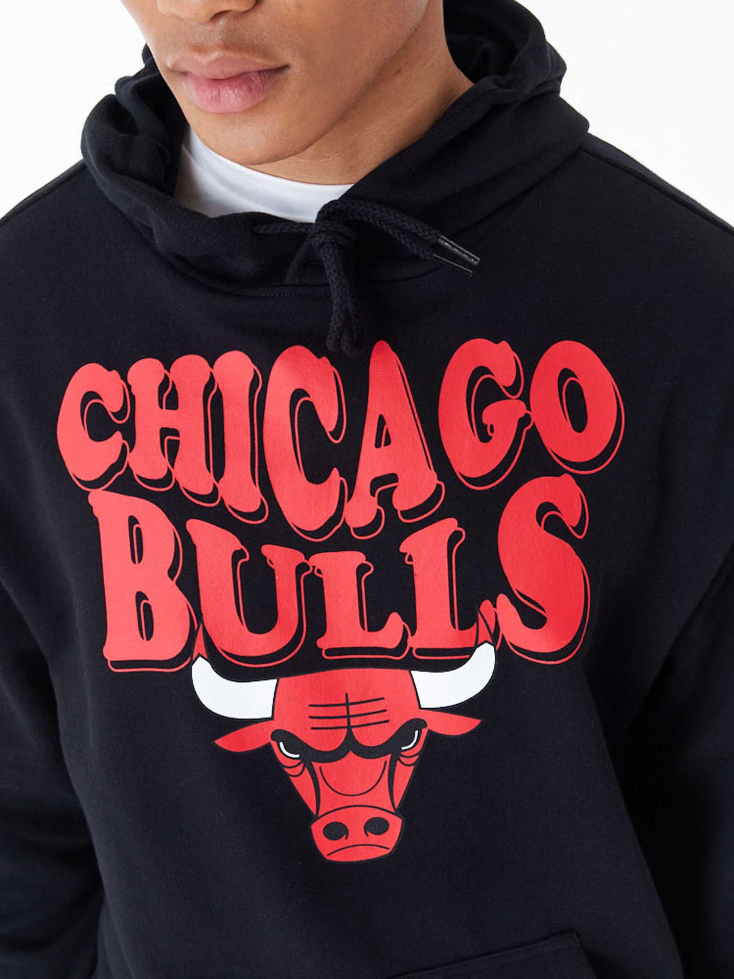 NEW ERA Суитшърт NBA SCRIPT OS HOODY CHIBUL