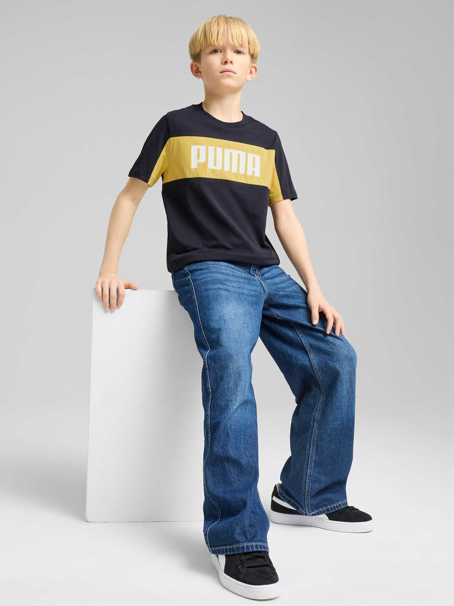 PUMA Тениска ESS BLOCK Tee B