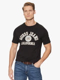 GUESS JEANS Тениска GJ SS CN SLIM PRINTED TEE