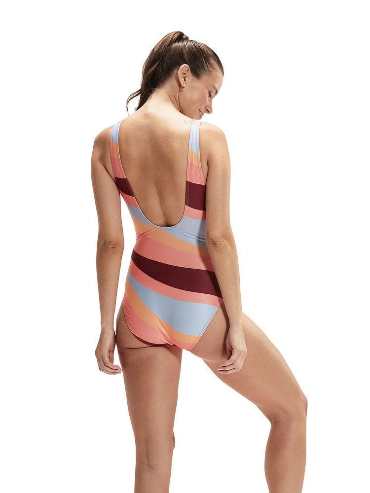 SPEEDO Бански 2 части WOMENS PRINTED ADJUSTABLE THINSTRAP