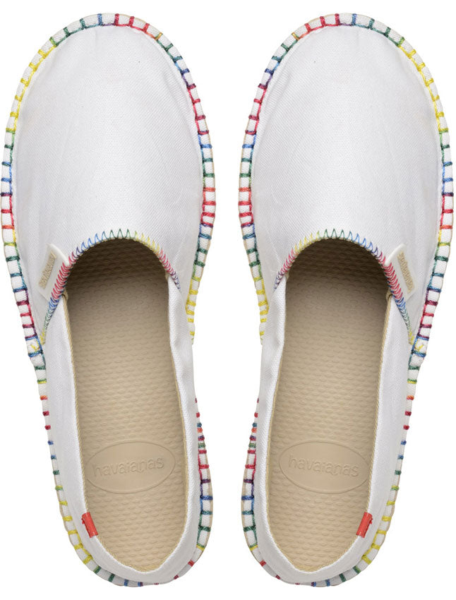 HAVAIANAS Обувки ORIGINE DETAILS WHITE