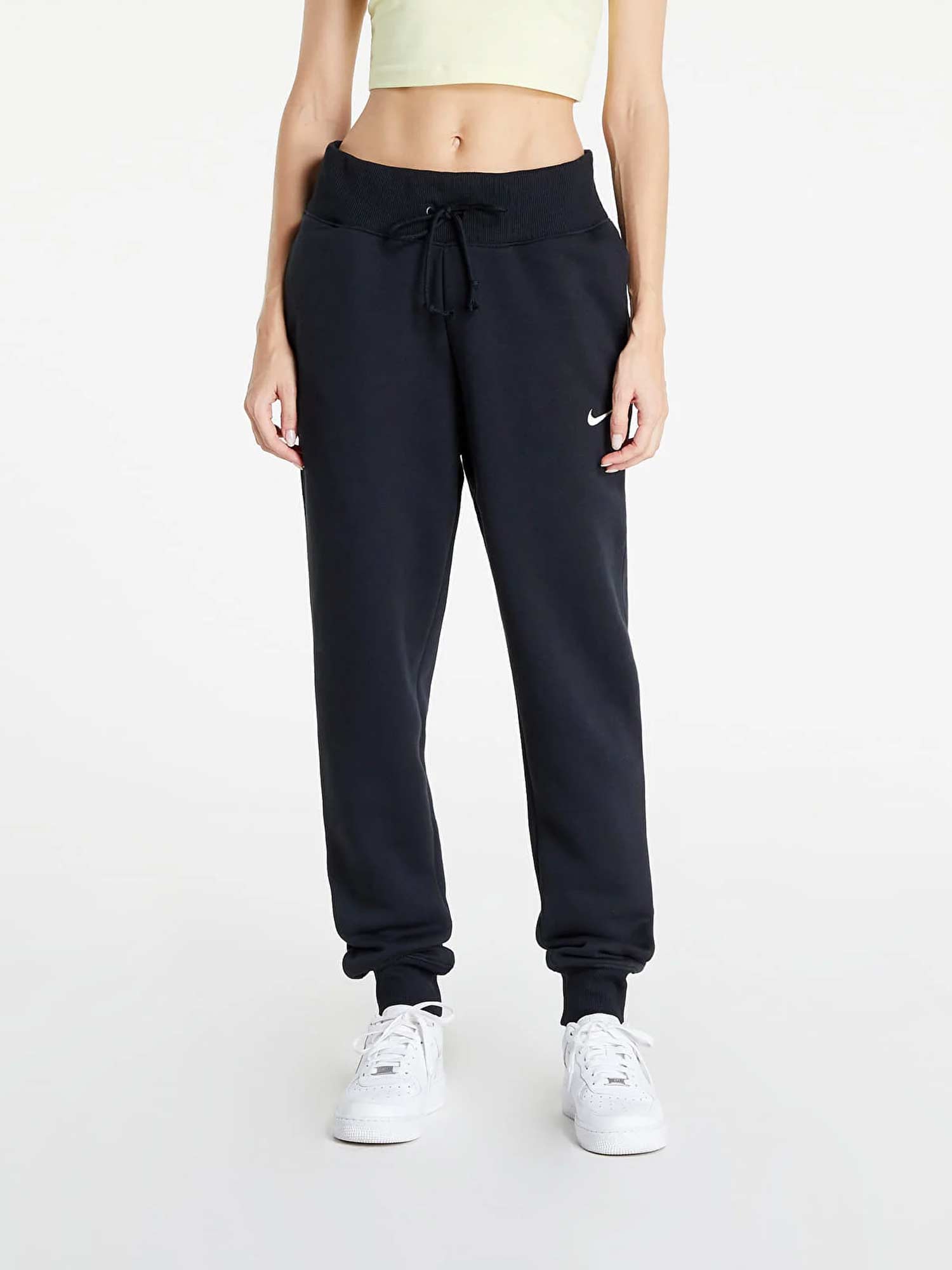 NIKE Спортно долнище W NSW PHNX FLC HR PANT STD