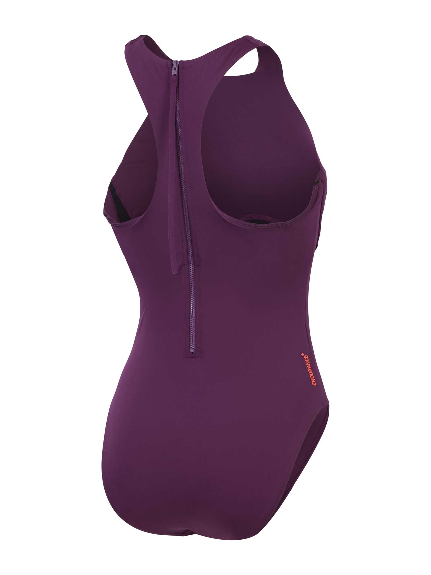 SPEEDO Цял бански WOMENS RACER ZIP WITH SWIM BRA