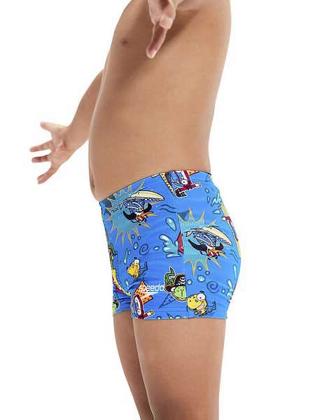 SPEEDO Бански BOYS LEARN TO SWIM ALLOVER AQUASHORT