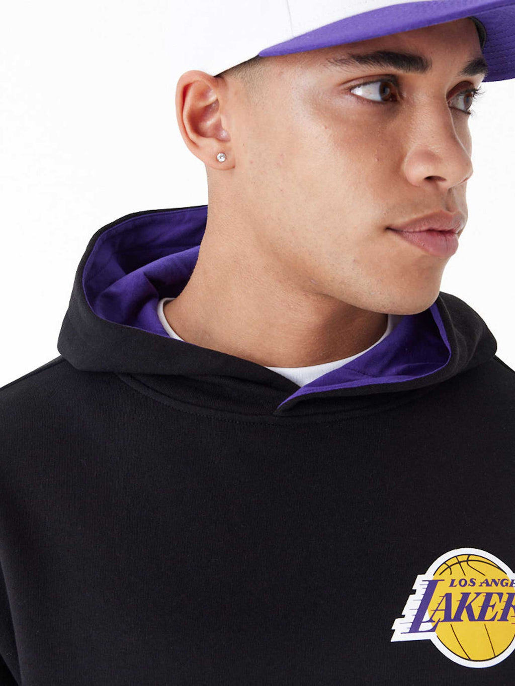NEW ERA Суитшърт NBA ARCH GRPHC OS HOODY LOSLAK