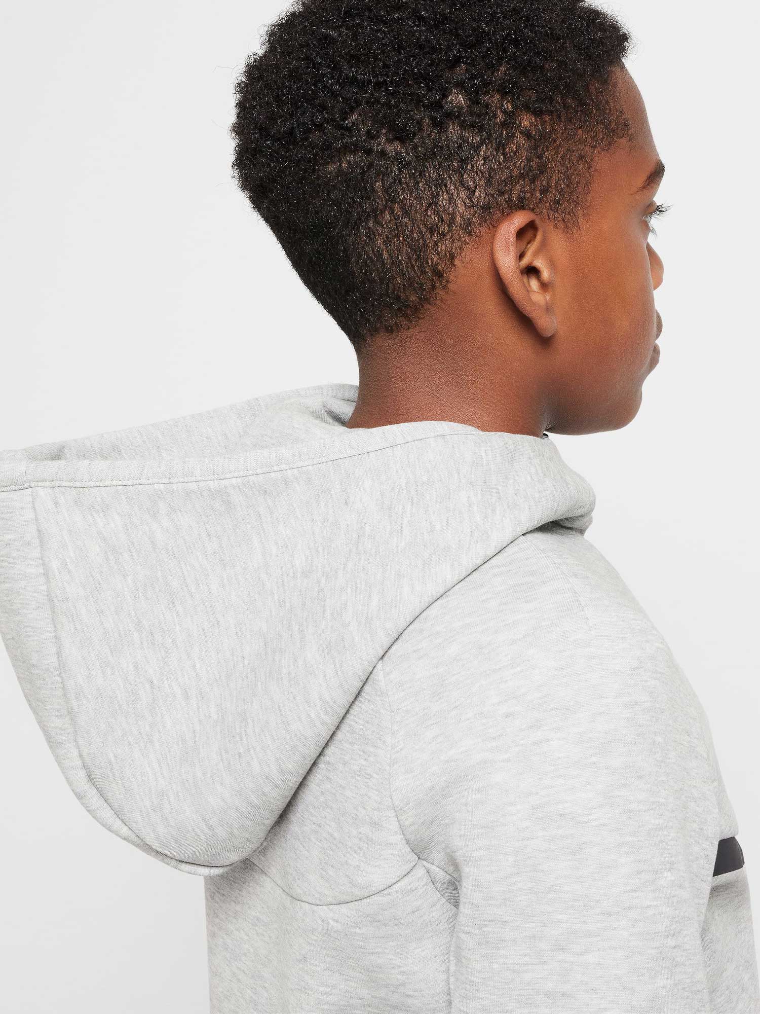 NIKE Суитшърт B NSW TCH FLC FZ - PD