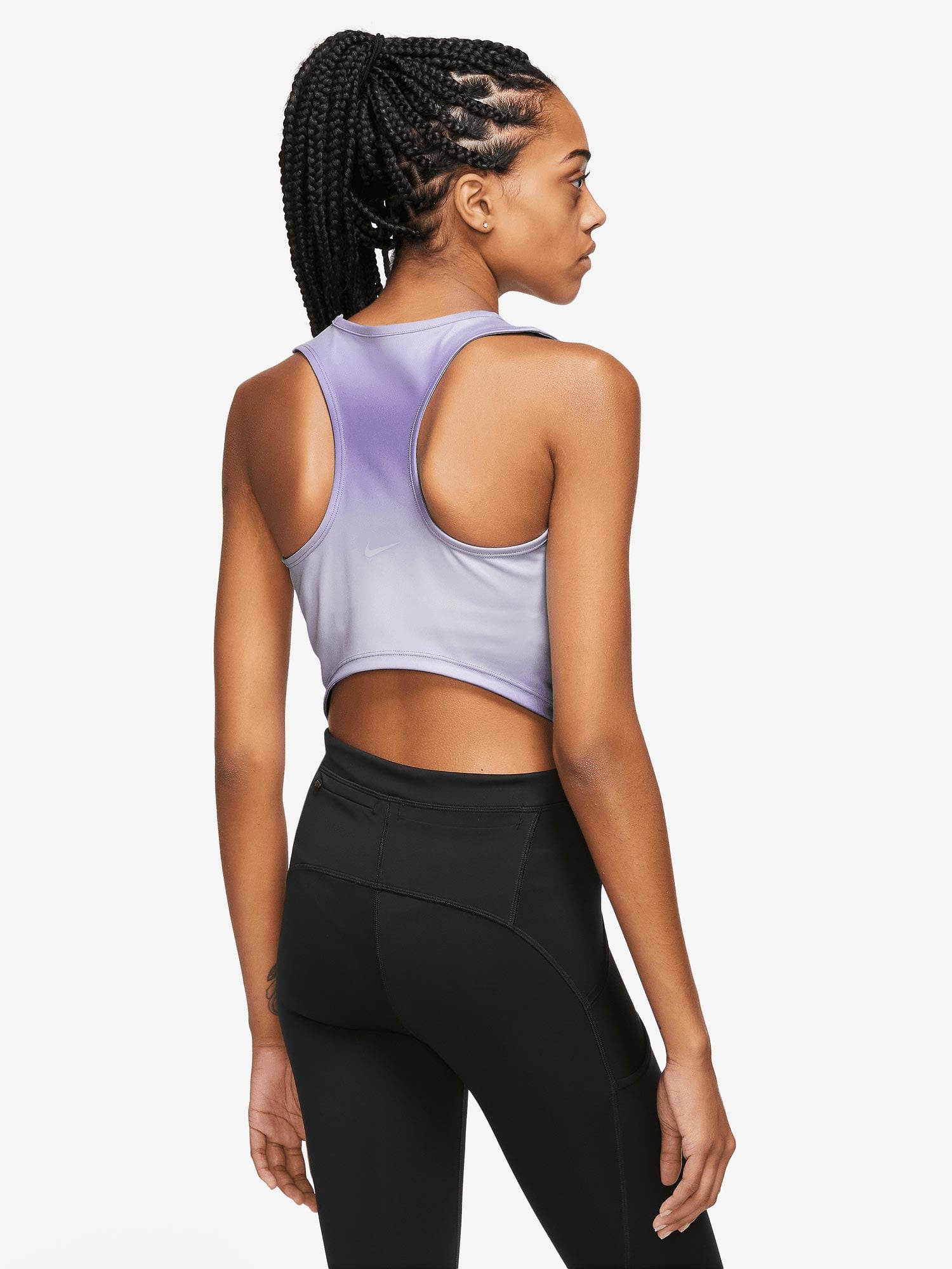 NIKE Потник W NK DF SWSH PRNT CROP