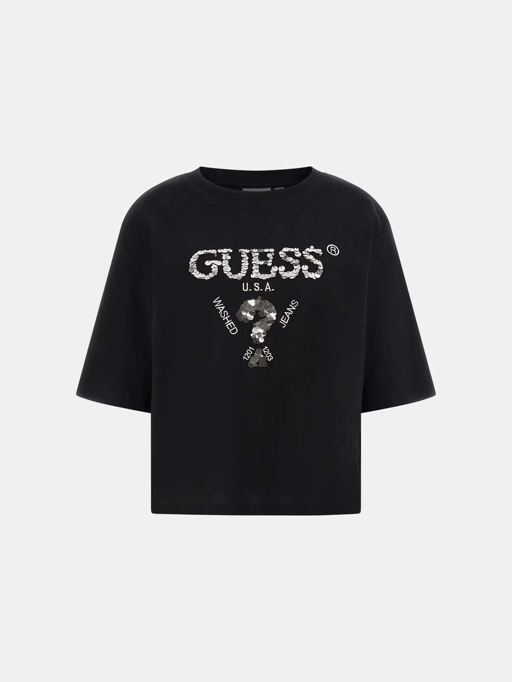 GUESS Тениска AURELIE BOXY TEE