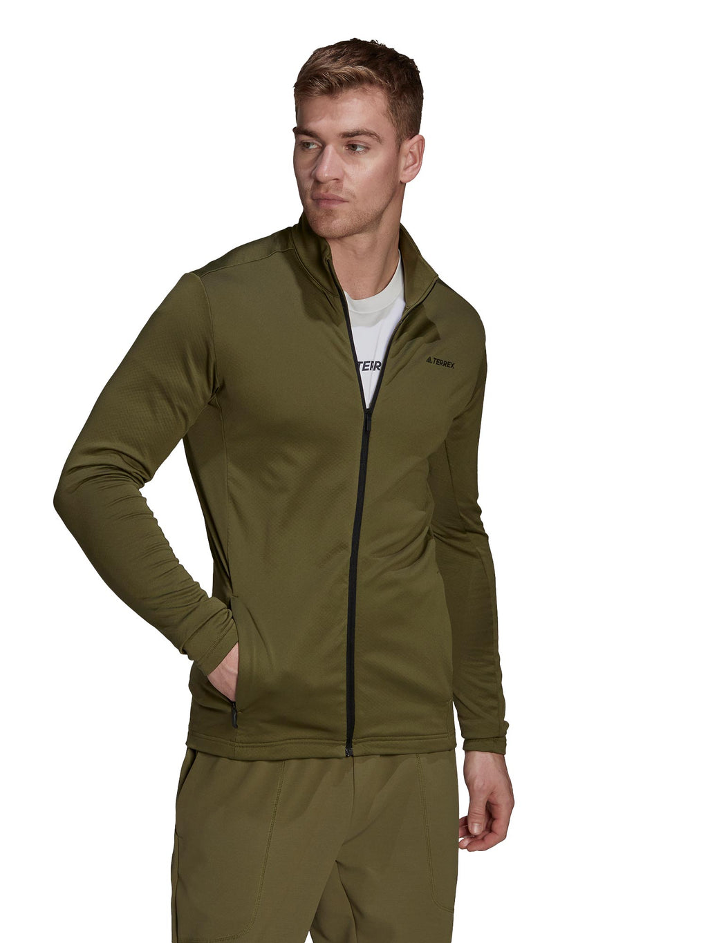 ADIDAS PERFORMANCE Спортно горнище Terrex Multi Primegreen Fleece