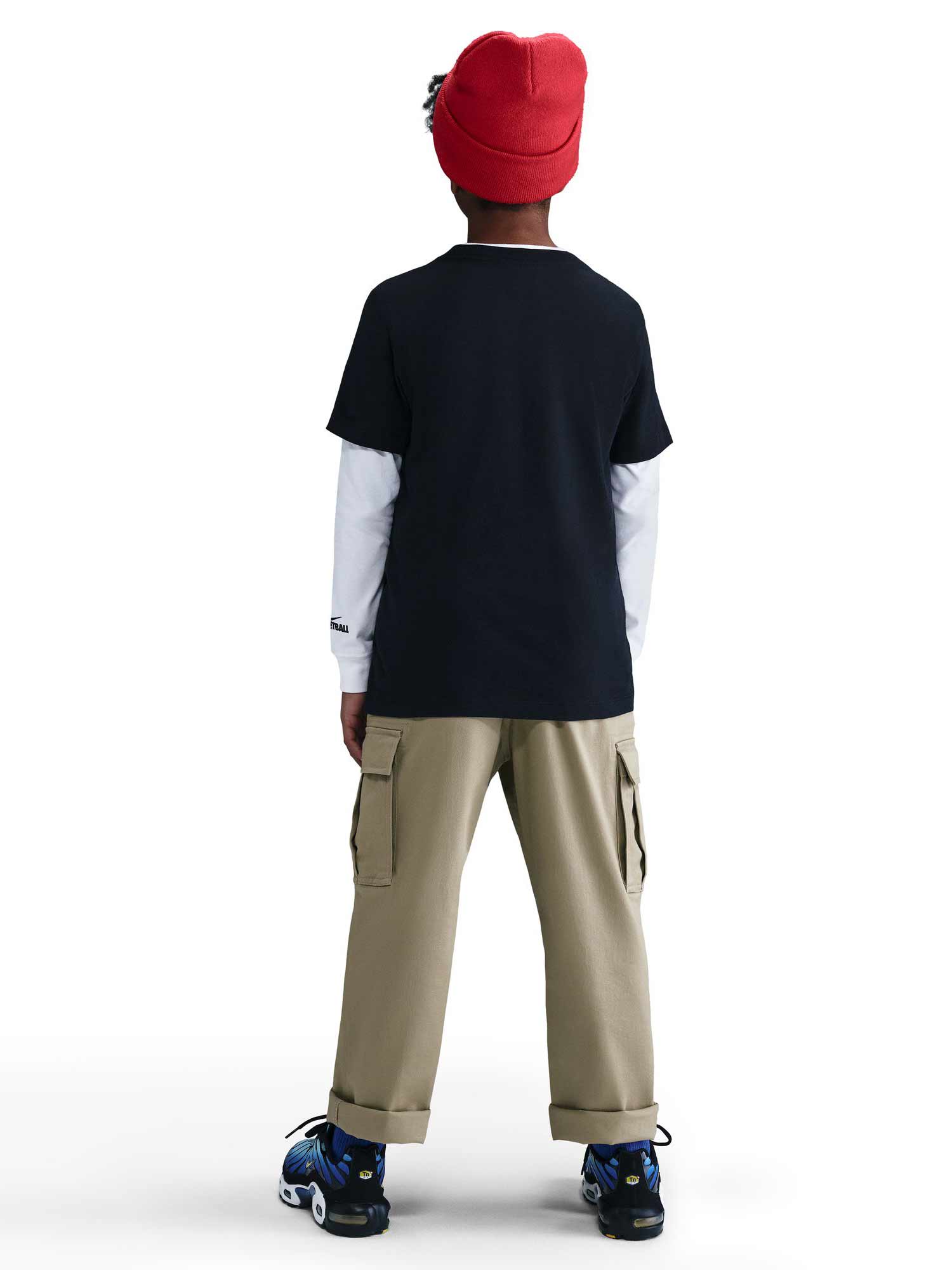 NIKE Тениска K NSW TEE BOXY DUNK