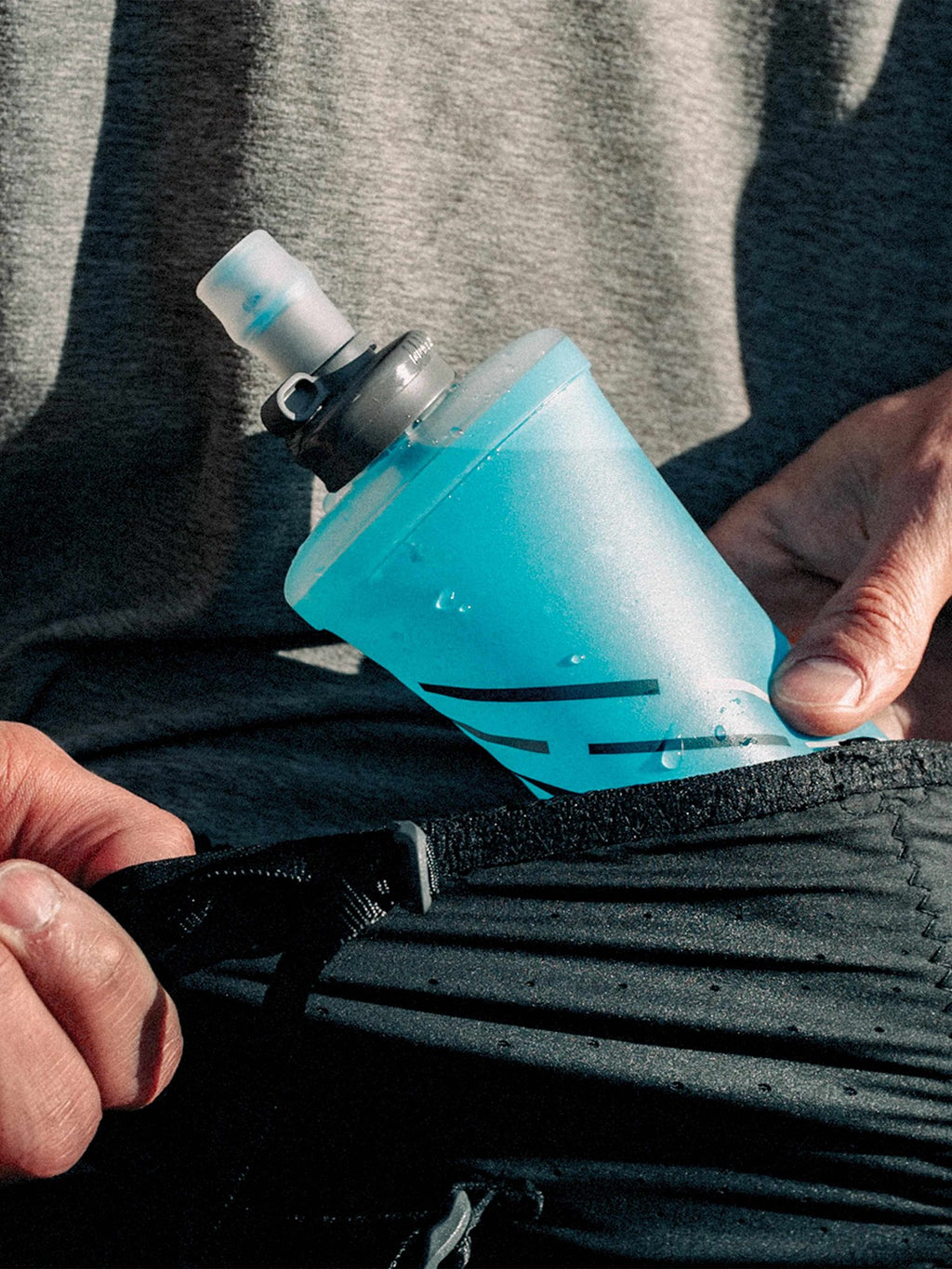 Hydrapak Мека бутилка за вода Pocketflask