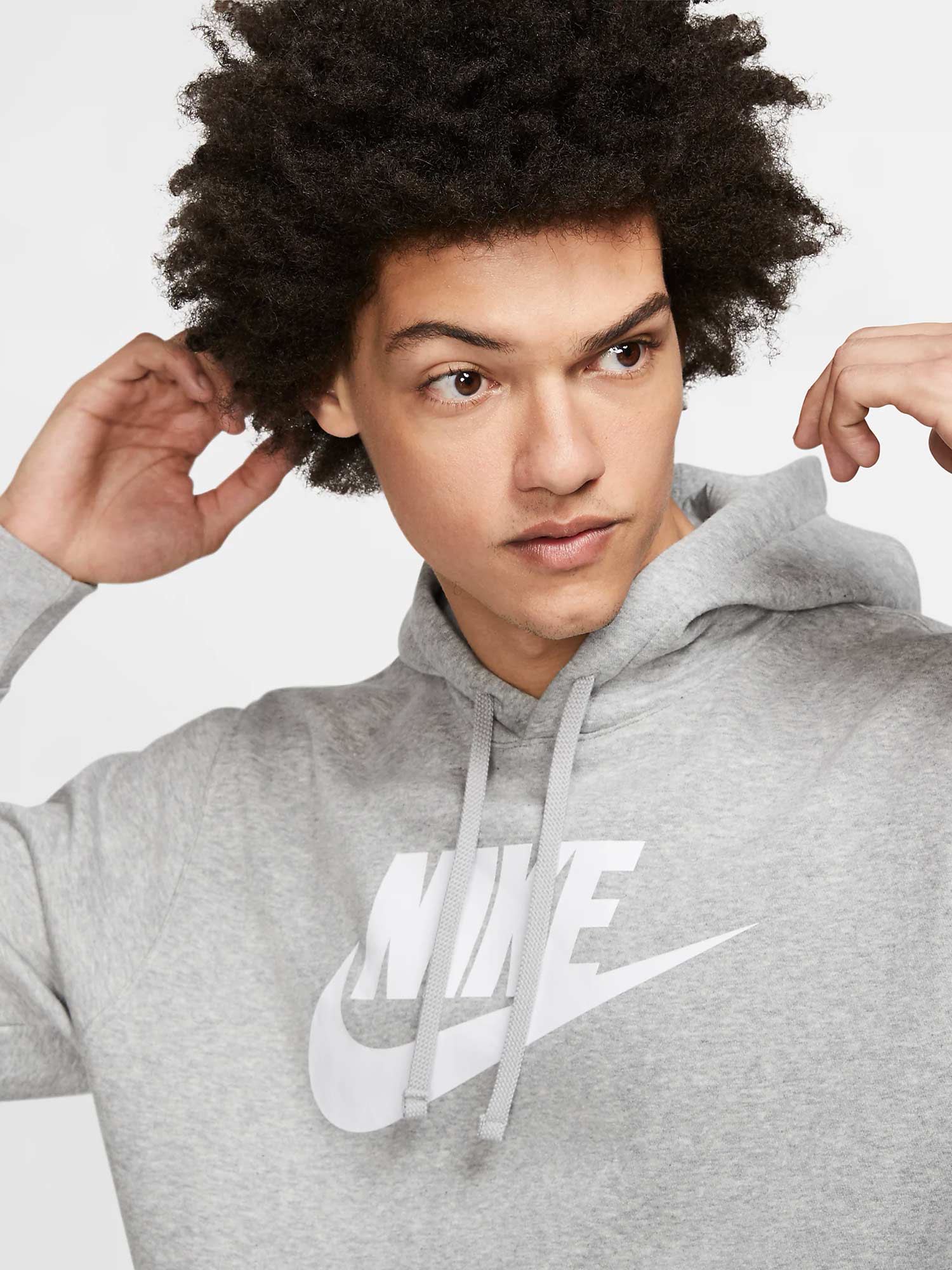 NIKE Суитшърт M CLUB HOODIE PO BB