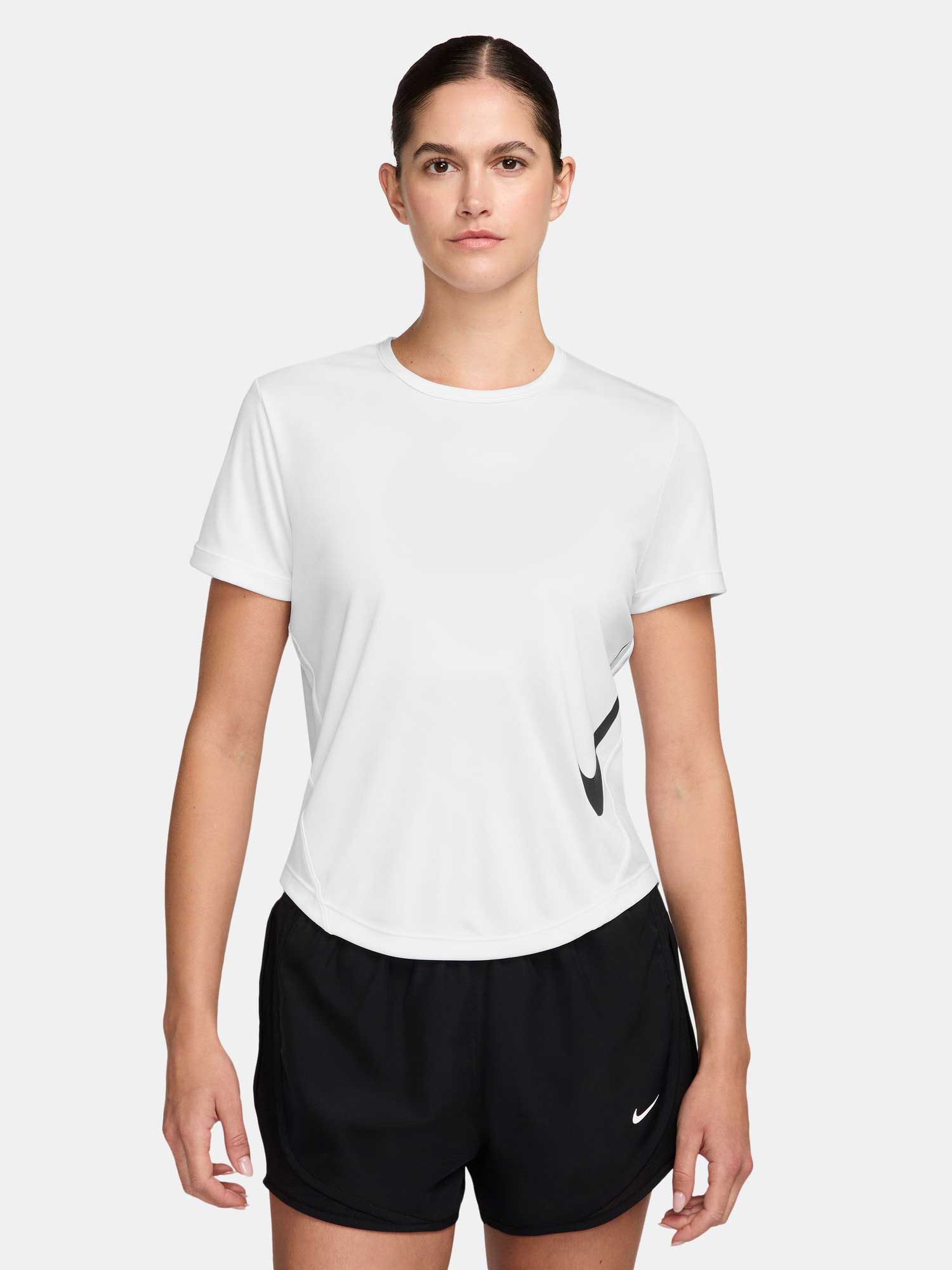 NIKE Тениска W NK TEMPO SWSH HBR DF SS TOP