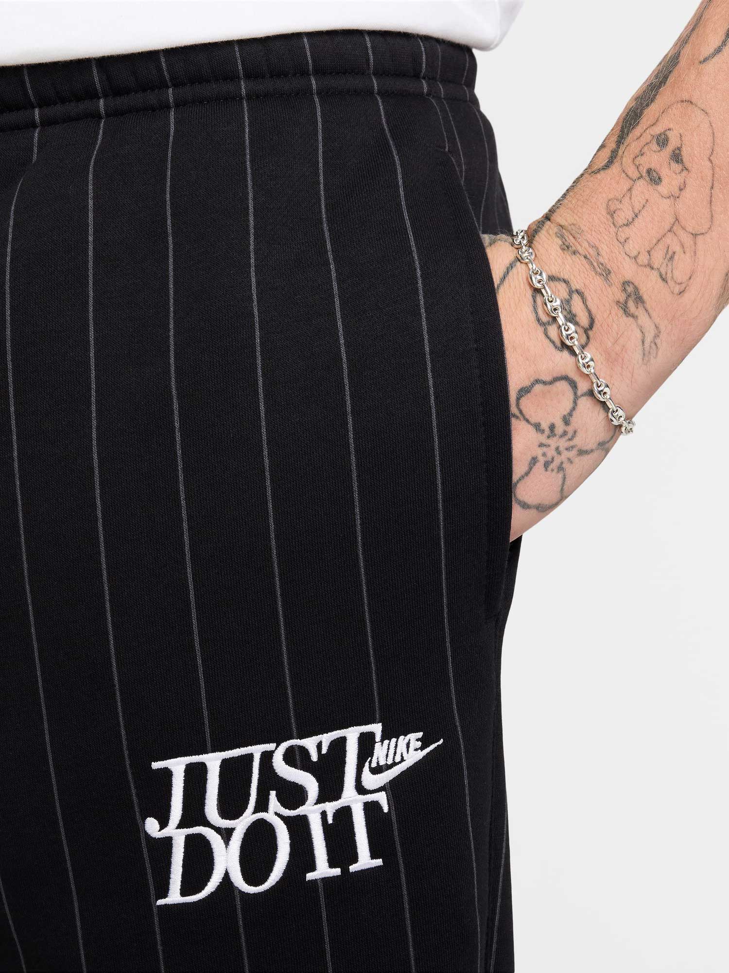 NIKE Спортно долнище M NK CLUB BB CUFF PANT JDI AOP