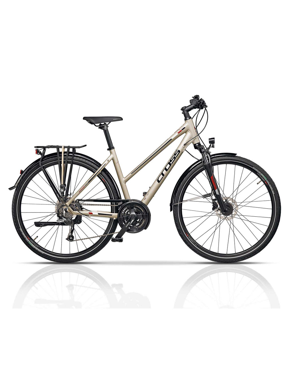CROSS Градски велосипед Travel TREKK LADY 28''
