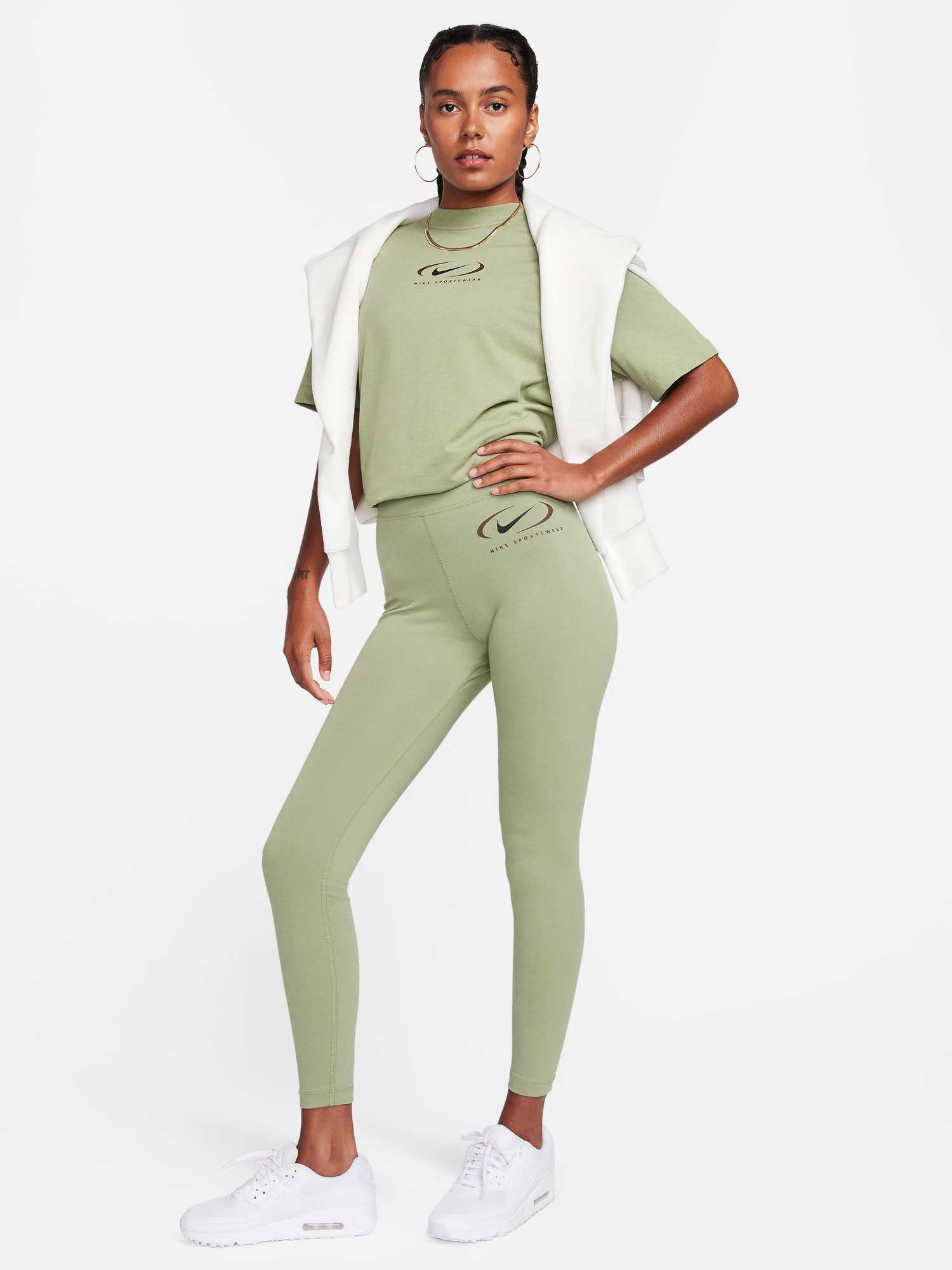 NIKE Клин W NSW LGGNG HR PRNT SWSH