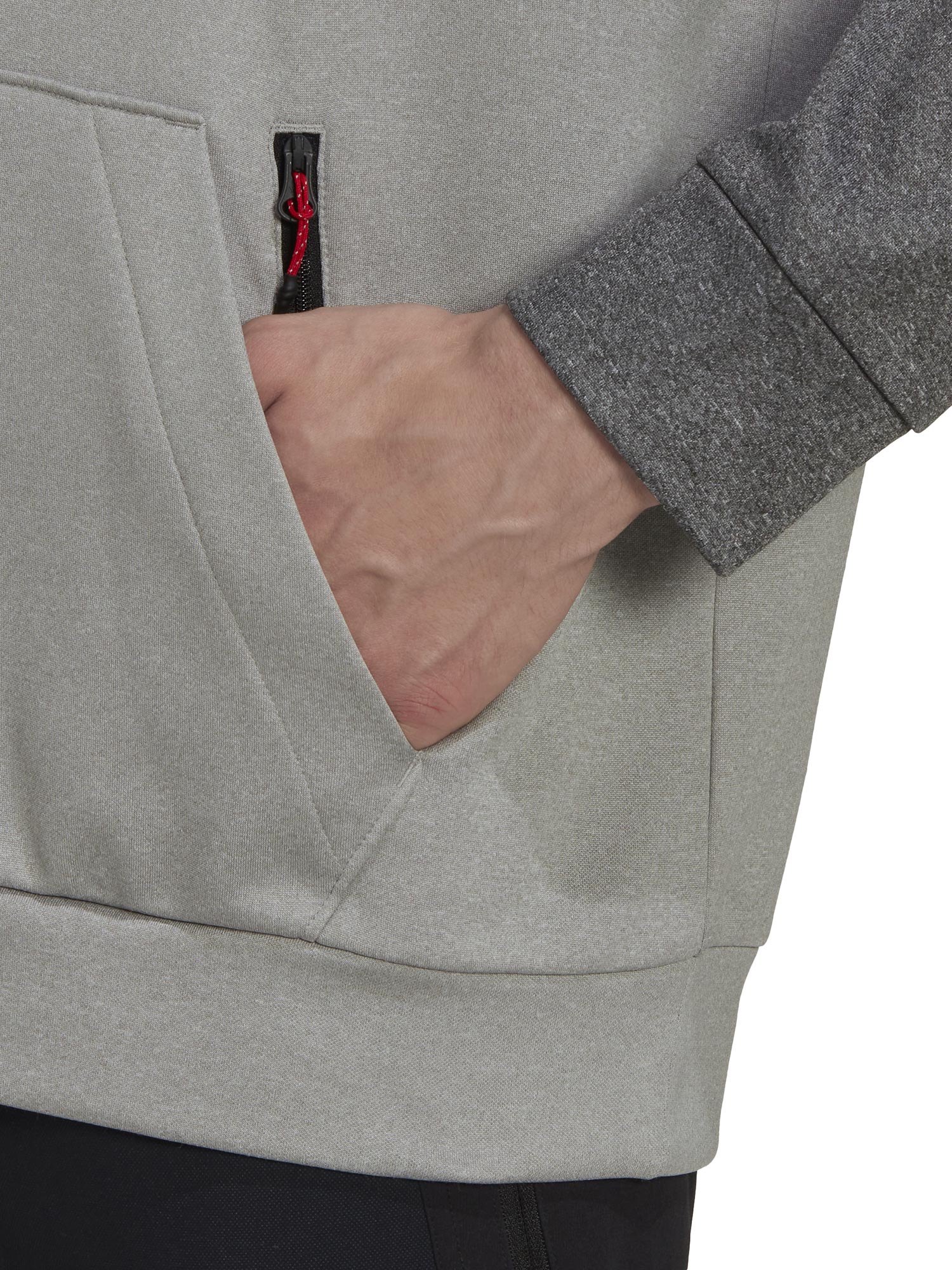 ADIDAS PERFORMANCE Суитшърт AEROREADY Game and Go Camo Logo