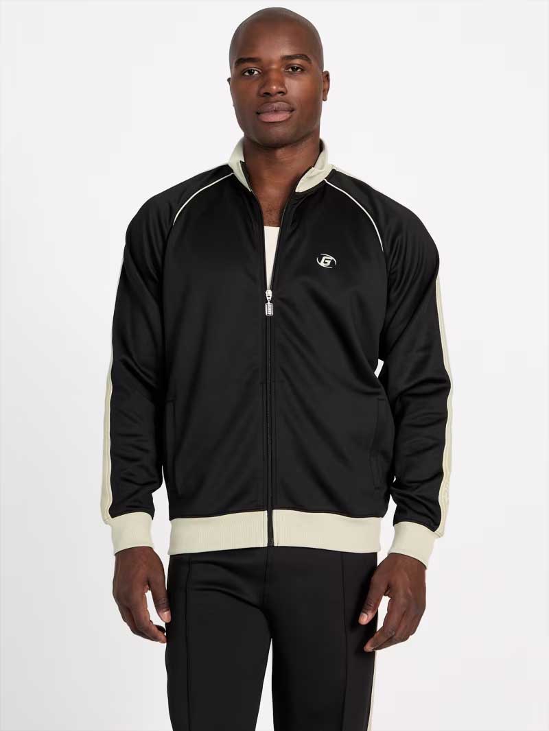 GUESS Спортно горнище FULVIO FULL ZIP SWEA