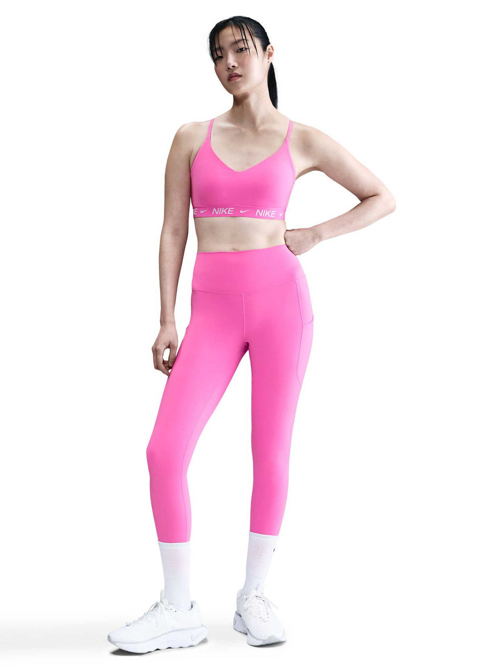 NIKE Спортен сутиен W NK DF INDY LGT SPT BRA