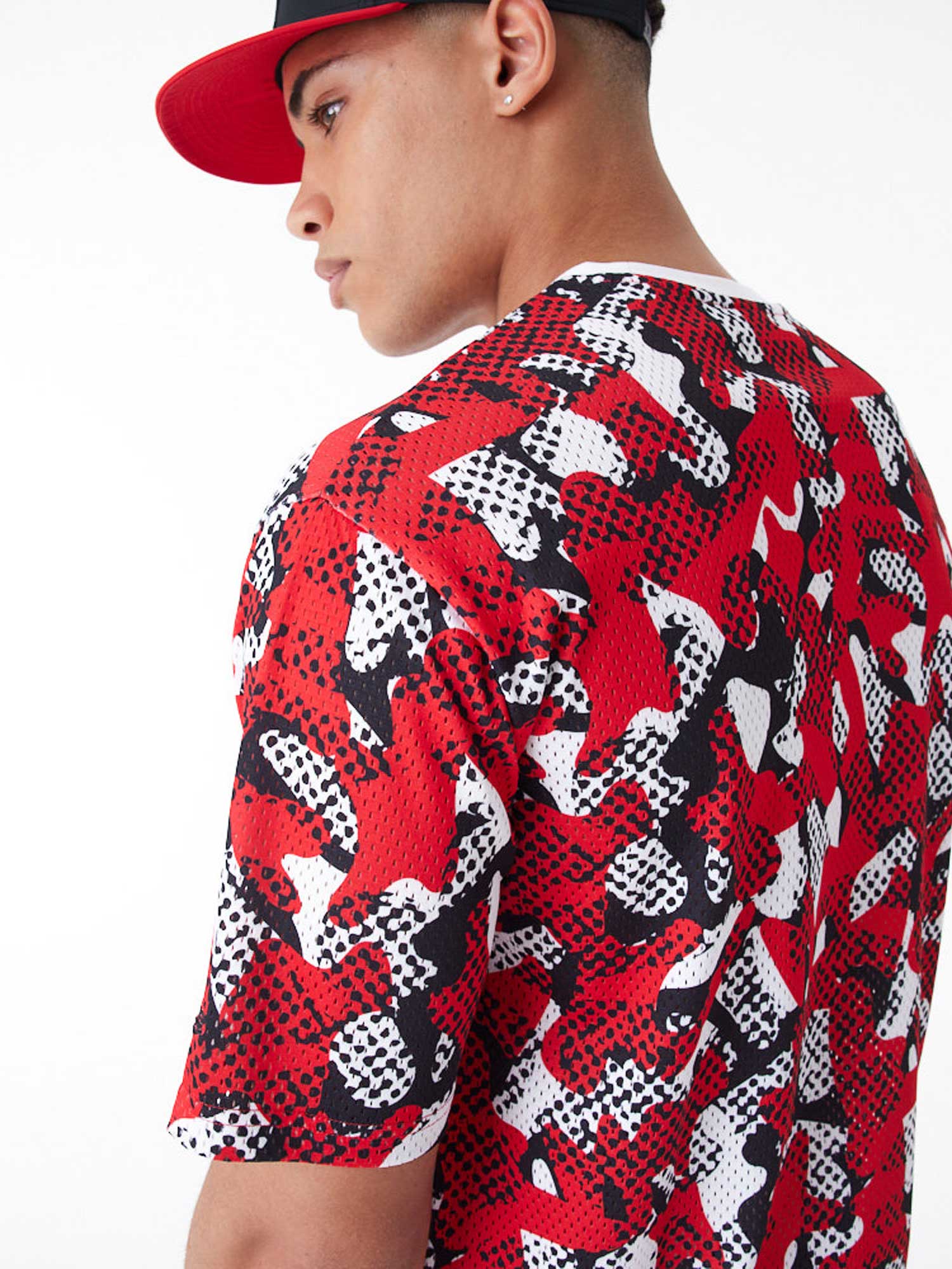 NEW ERA Тениска NBA TEAM AOP MESH OS TEE CHIBUL