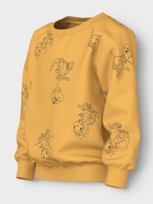 NAME IT Блуза NMMVIFELIX LS LOOSE SWEAT UNB