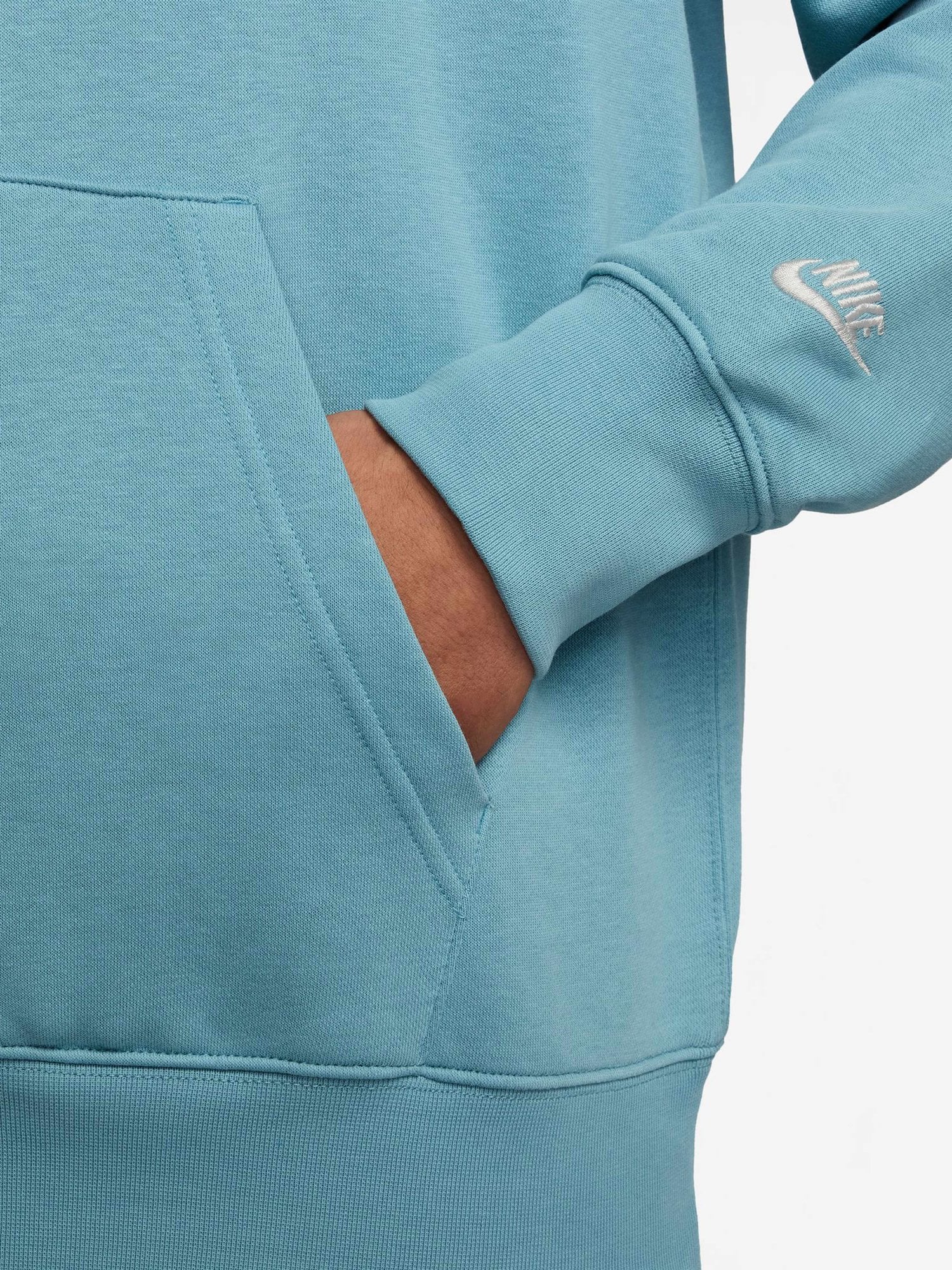 NIKE Суитшърт M NK CLUB FT HOODIE FONT GX