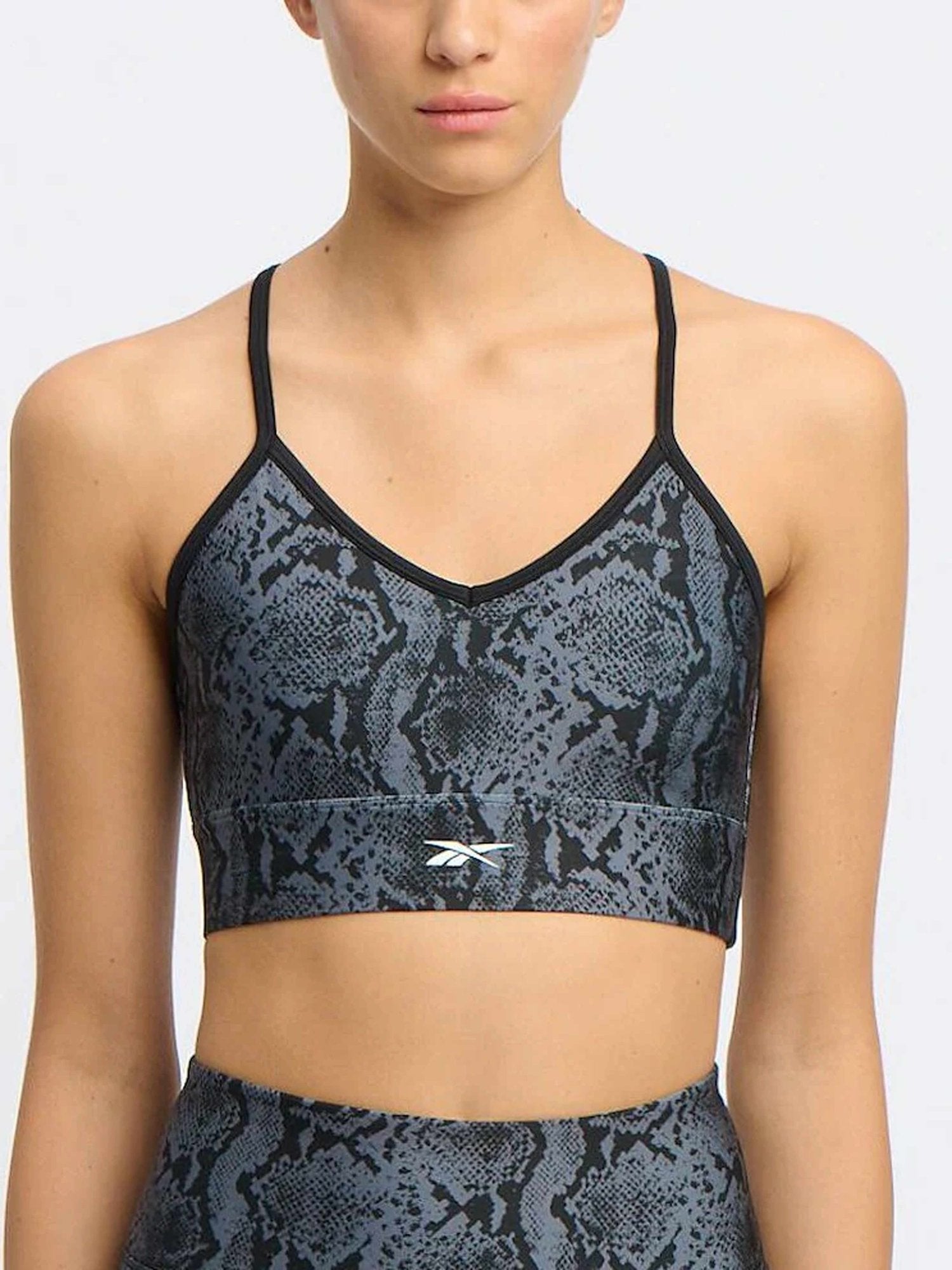REEBOK Спортен сутиен ID TRAIN AOP BRA