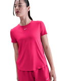 NIKE Тениска W NK ONE CLASSIC DF SS TOP WT