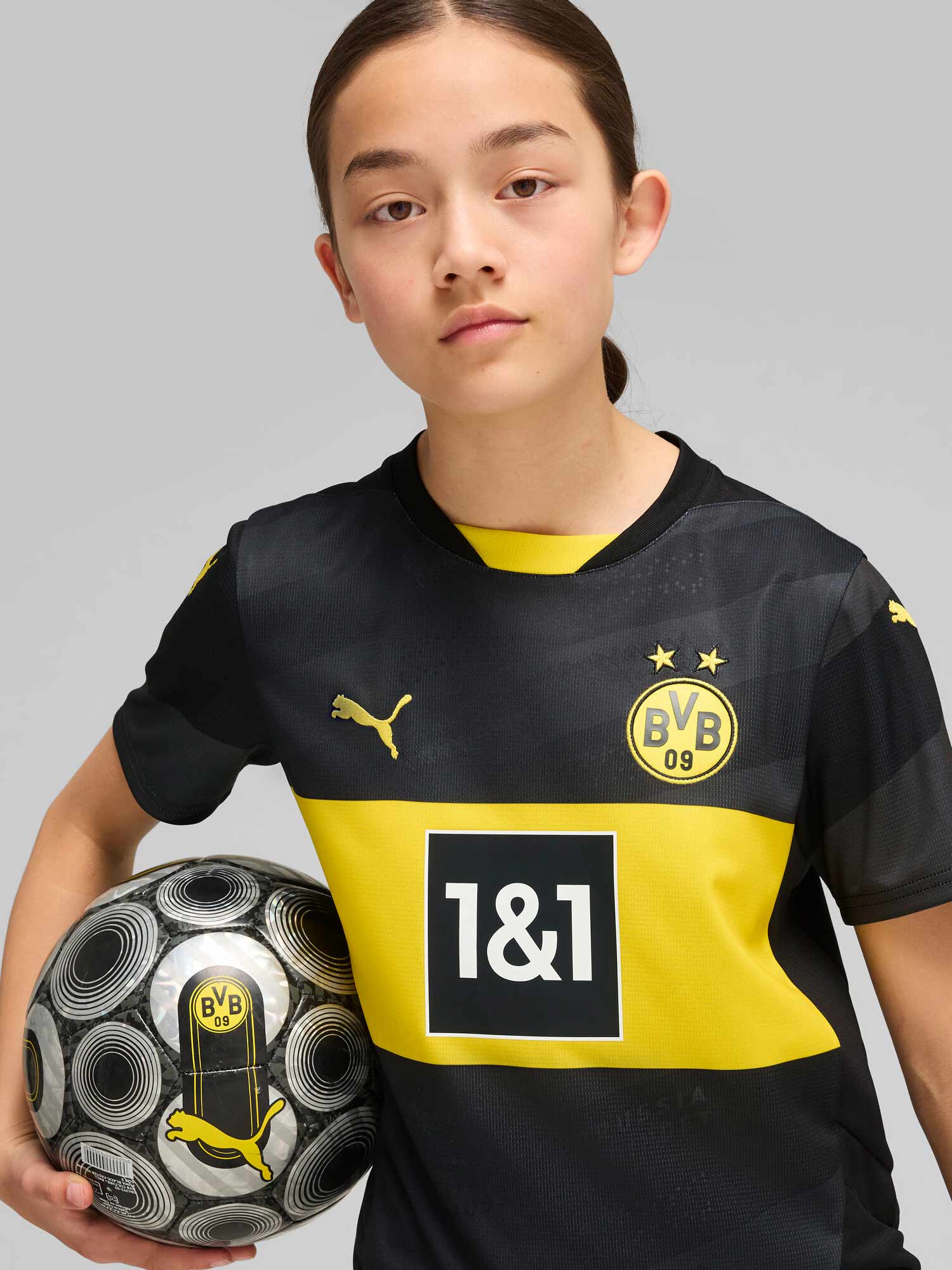 PUMA Тениска BVB Away Jersey Replica Jr