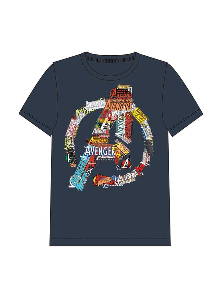 NAME IT Тениска NKMSAKSE AVENGERS SS TOP MAR