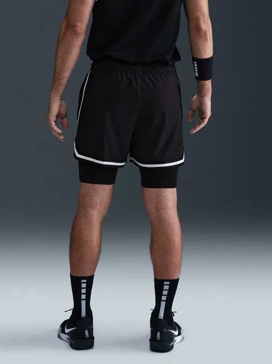 NIKE Къси панталони M NK DF DNA WVN 2IN1 4IN SHORT