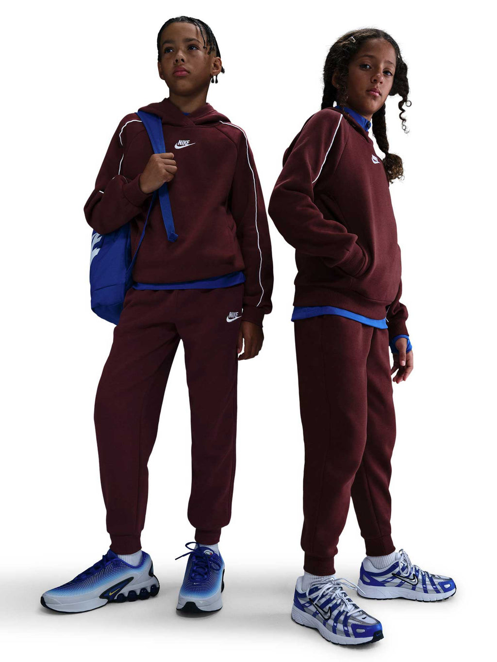 NIKE Спортен екип K NSW CLUB FLC HDY TRACKSUIT