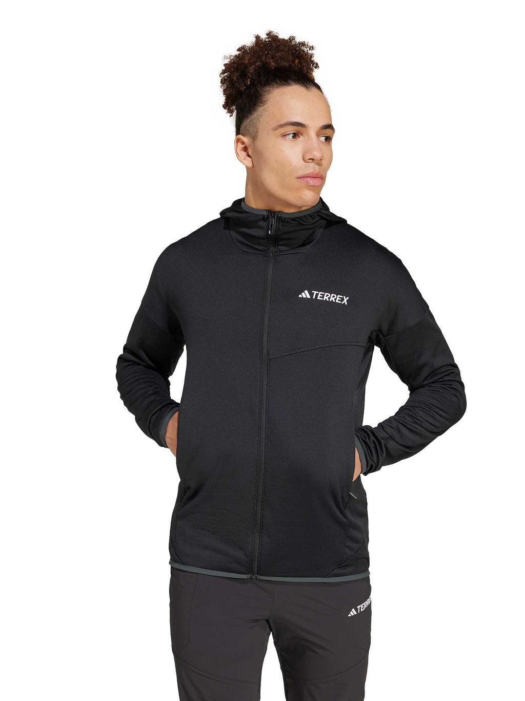 ADIDAS PERFORMANCE Полар Terrex Xperior CLIMAWARM Light Fleece Hooded