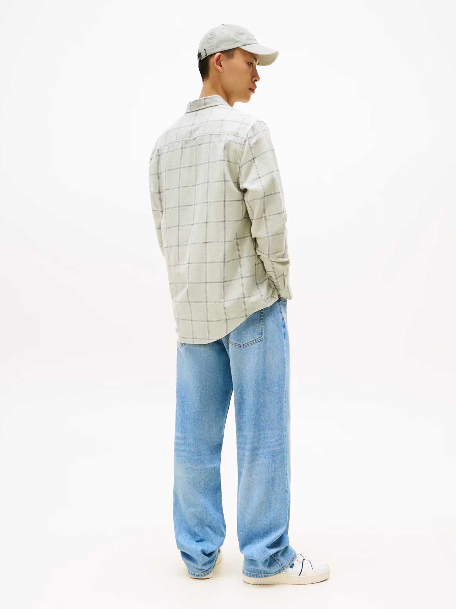 TOMMY JEANS Риза TJM BRICK CORD OVERSHIRT EXT