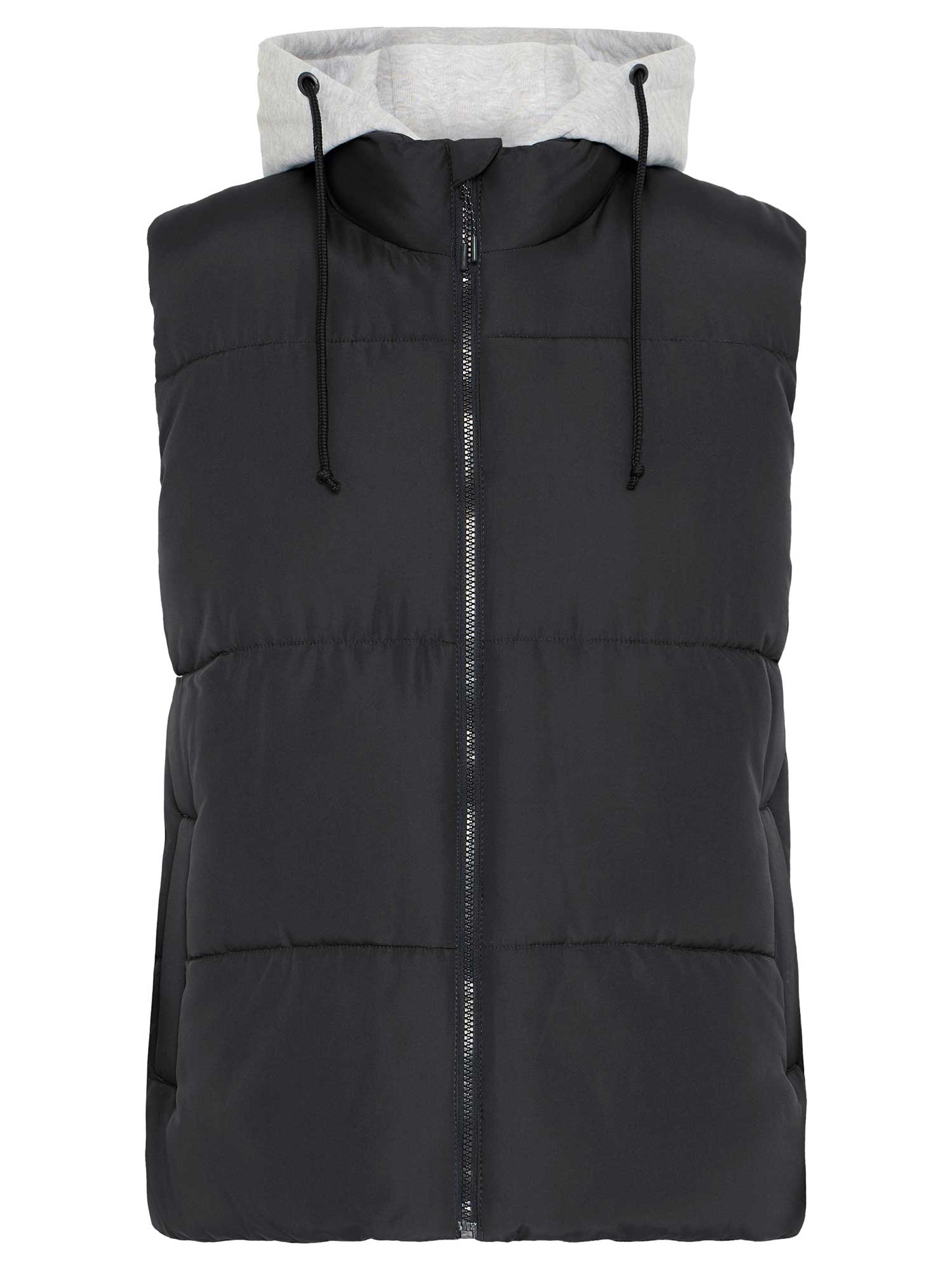 BLEND Елек BHELWIN vest w. jersey hood