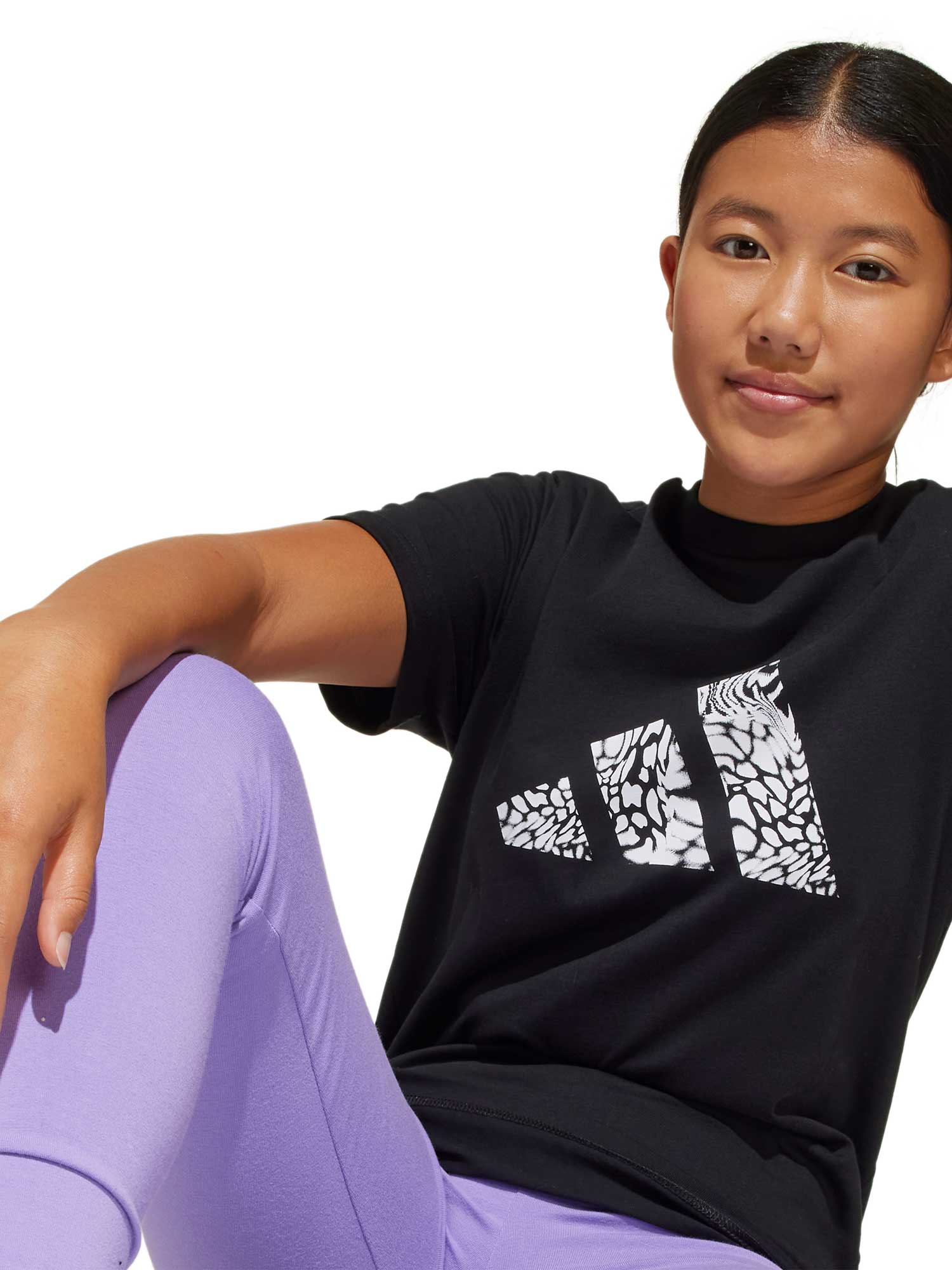 ADIDAS SPORTSWEAR Тениска Animal-Print Graphic T-Shirt Kids
