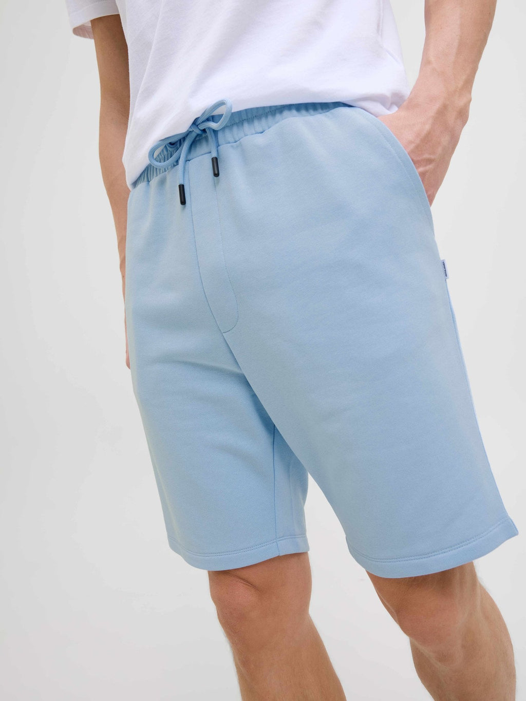 JACK & JONES Къси панталони JPSTGORDON BRADLEY SWEAT SHORTS MID