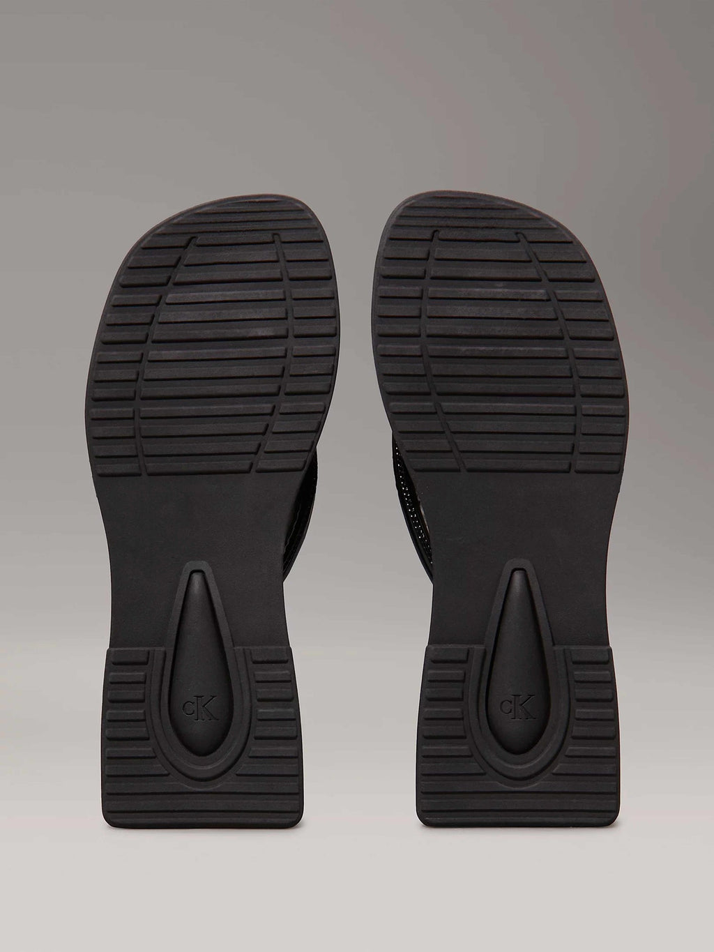 Calvin Klein Jeans Джапанки SQ LOW WEDGE SANDAL STITCH