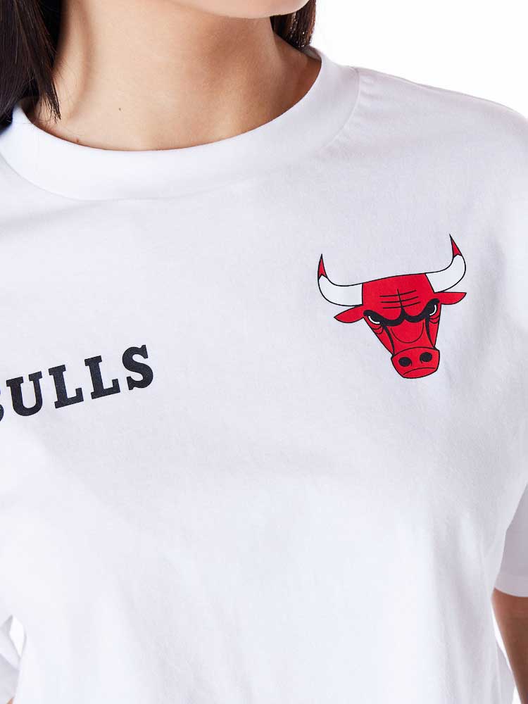 NEW ERA Тениска Z.NBA TEAM LOGO CROP TEE CHIBUL
