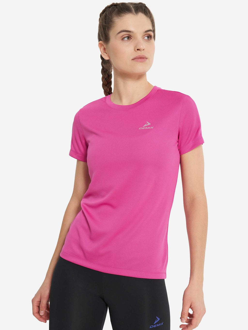 DEMIX Тениска W D Running AA SS T-shirt