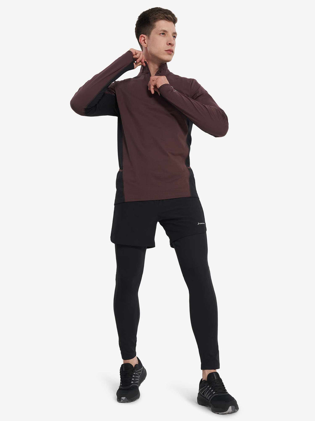 DEMIX Блуза M D Running Trail Jumper half zip