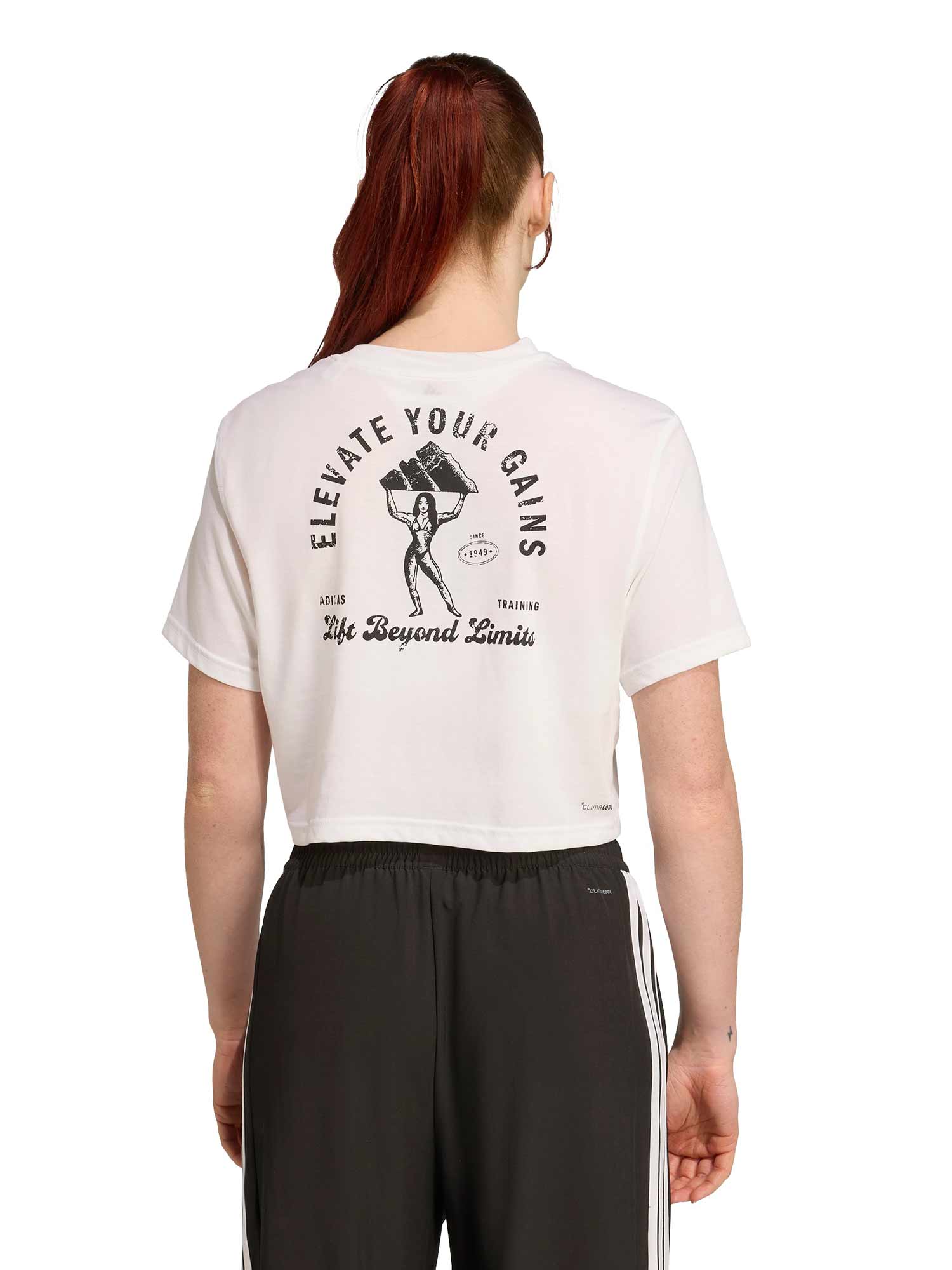 ADIDAS PERFORMANCE Тениска CLIMACOOL Vintage Training Graphic T-Shirt