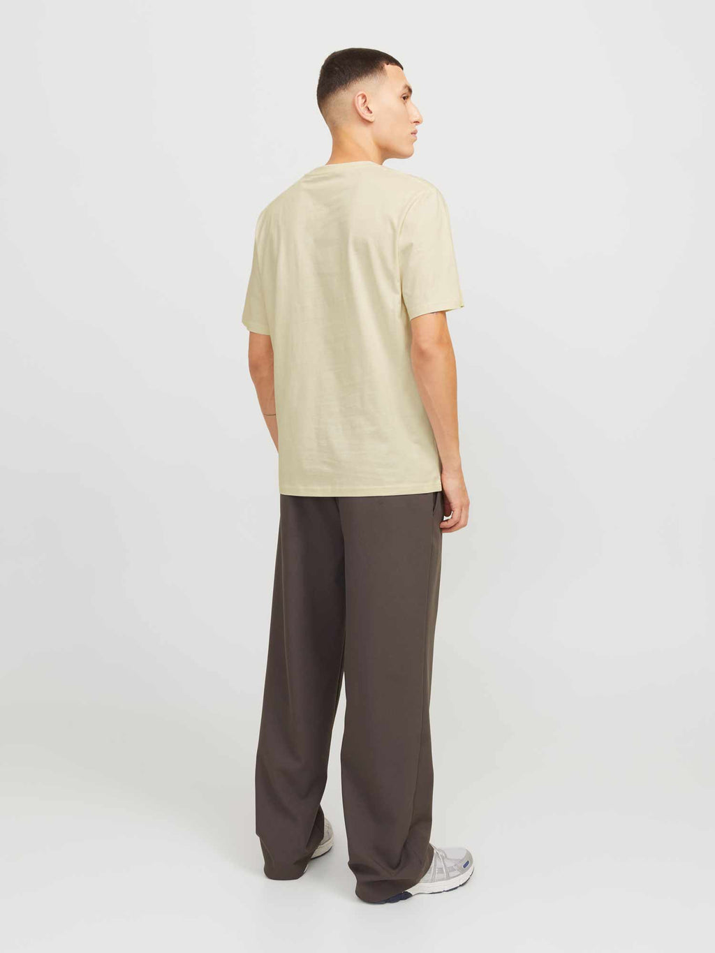 JACK & JONES Тениска JORANATOMY SKULL TEE SS CREW NECK SN