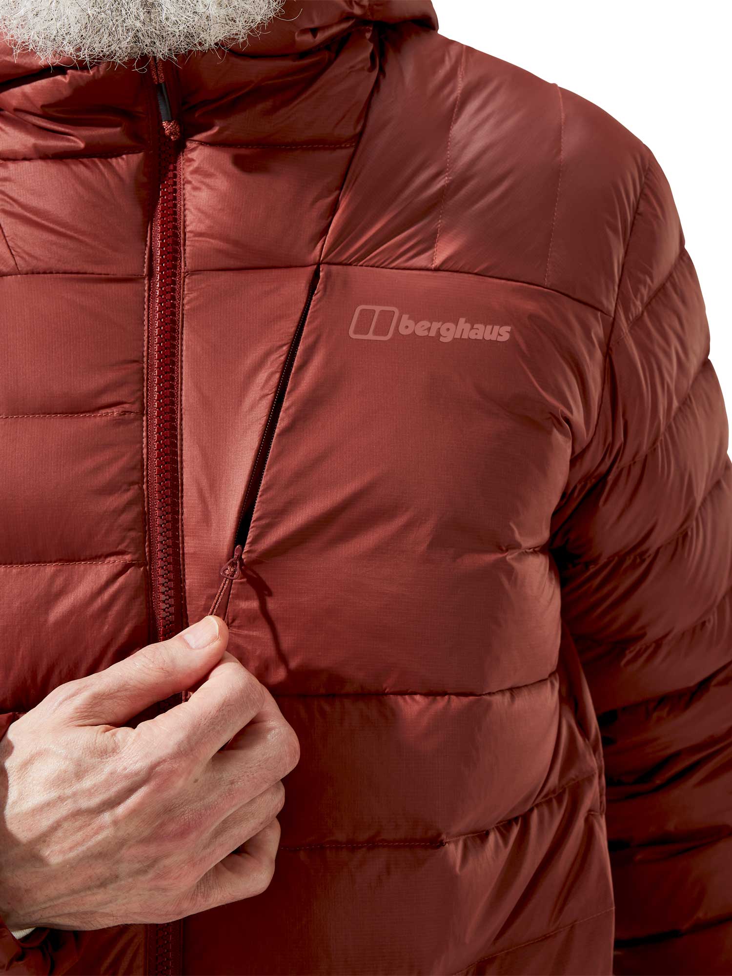 BERGHAUS Яке M SILKSWORTH HOODED DOWN JKT