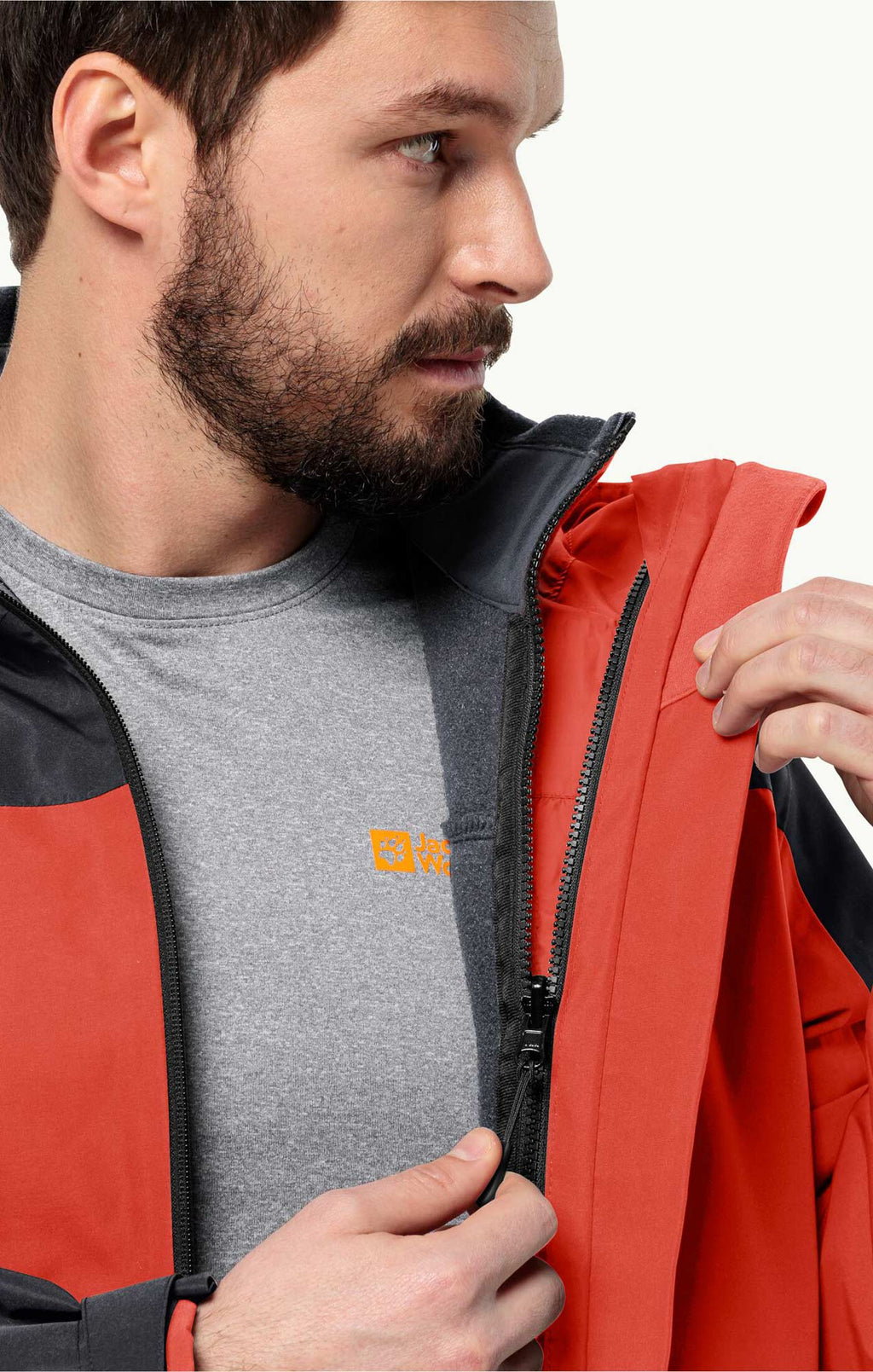 JACK WOLFSKIN Яке TAUBENBERG 3IN1 JKT M